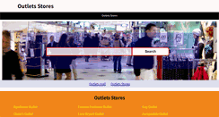 Desktop Screenshot of outlets-stores.com